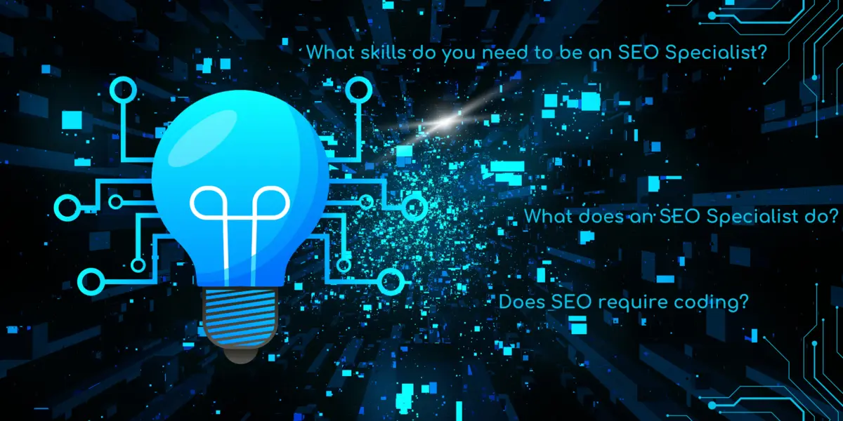 FAQ graphic about working with an SEO Specialist in the Philippines.