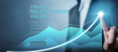 Johny Corcuera working with small business owners on SEO strategies focused on trust, transparency, and sustainable growth.