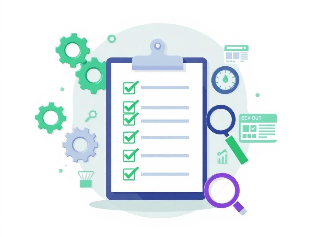 SEO pre-migration checklist used before moving a website from subdomain to root domain